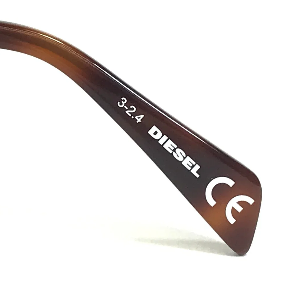 Diesel Eyeglasses Frames DL5115 Col.052 Grey Brown Tortoise Square 54-16-145